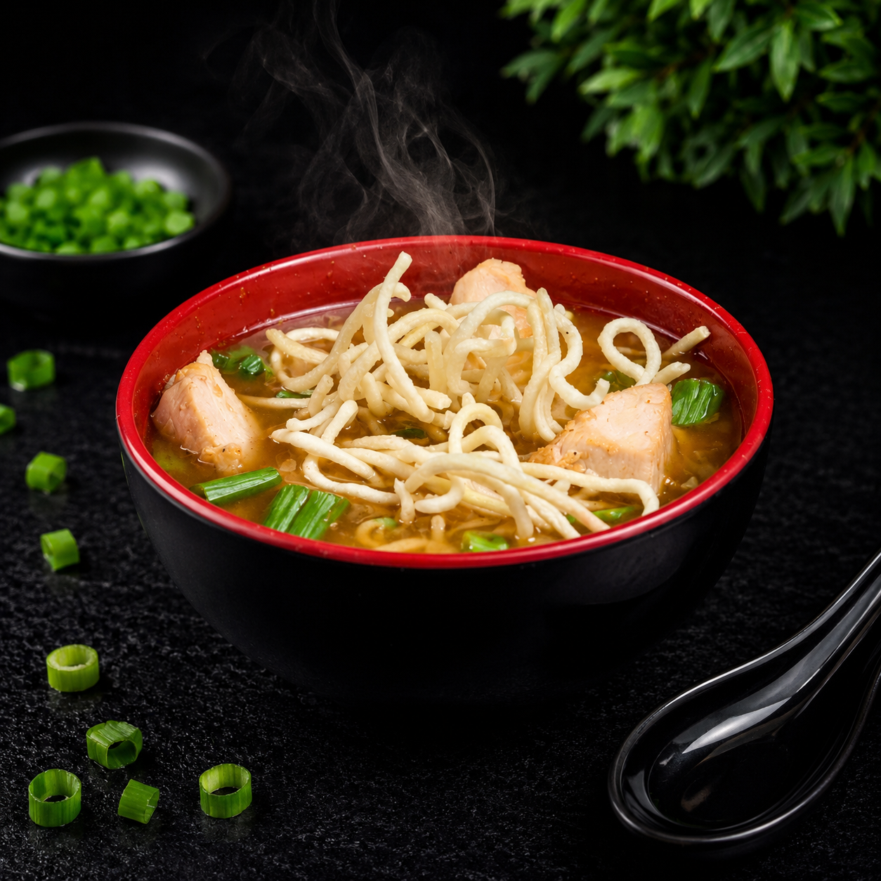 Chicken Manchow Soup.