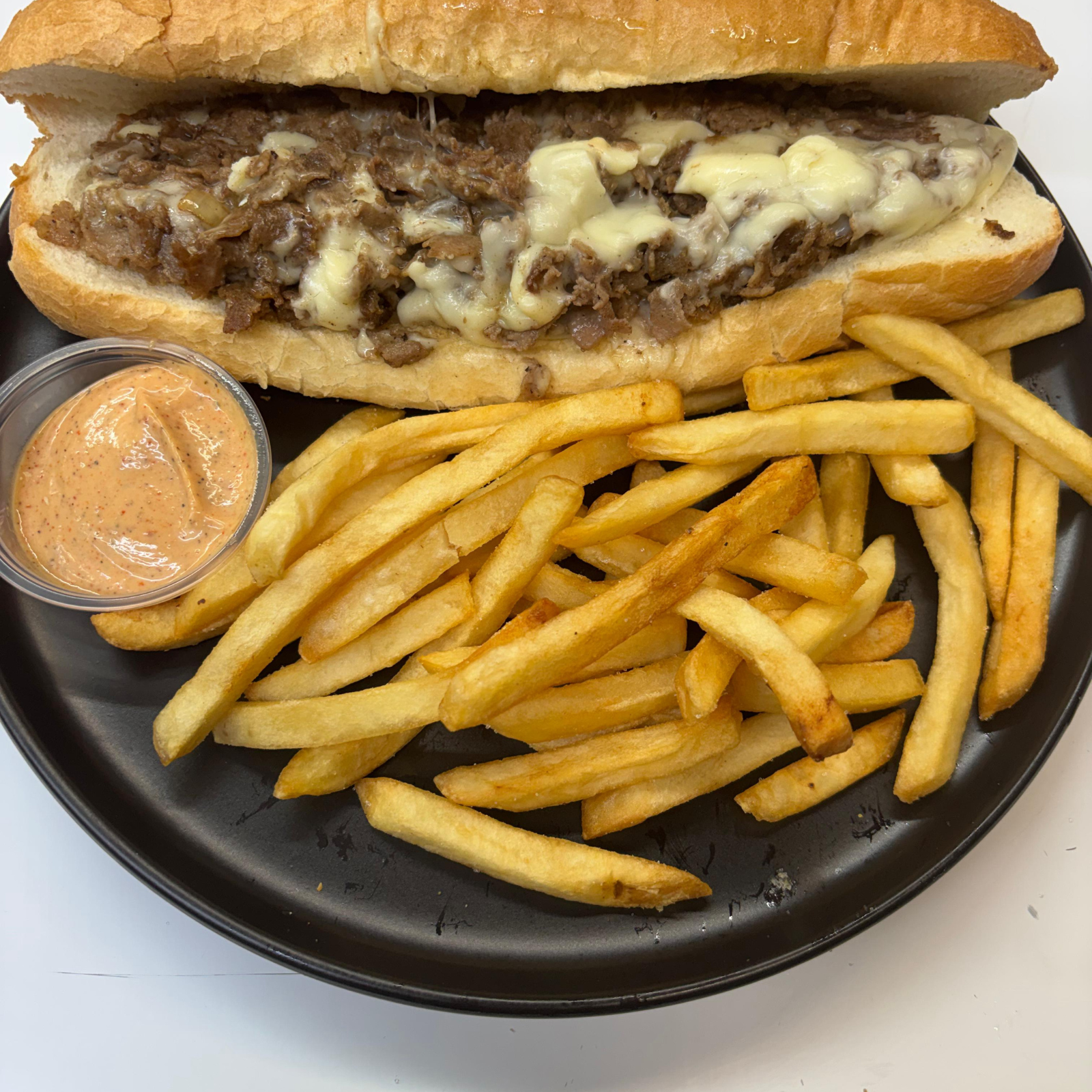 Cooper Sharp Cheesesteak.