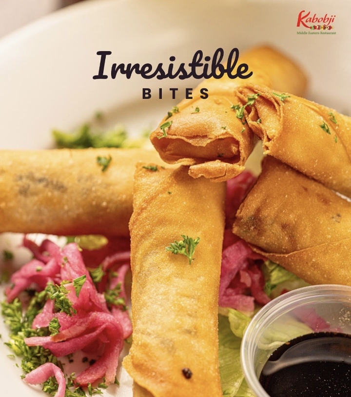Lebanese Beef Rolls.