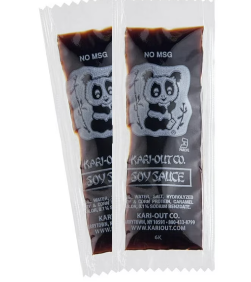 Extra Soy Sauce Pack.