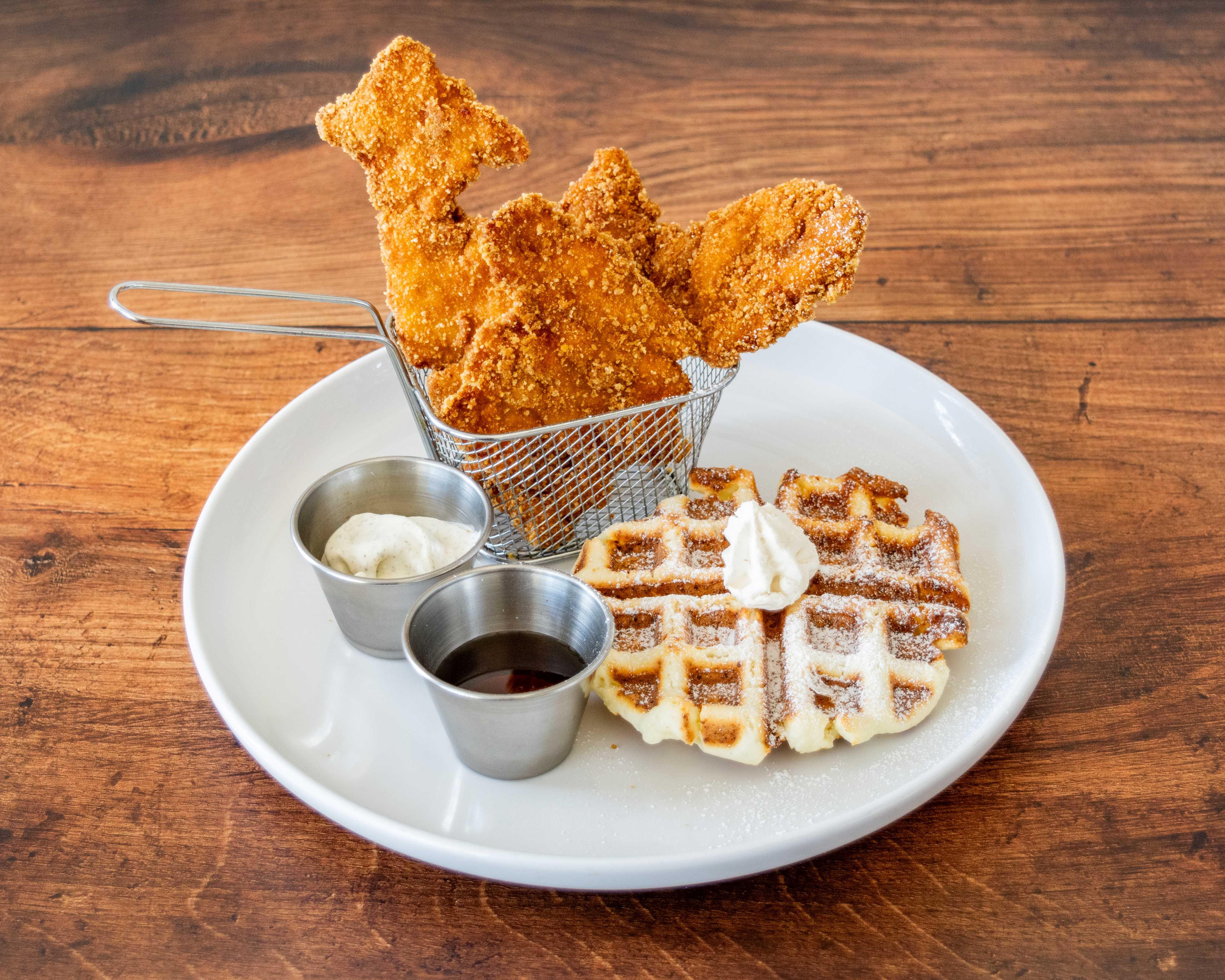 Chicken & Waffle.