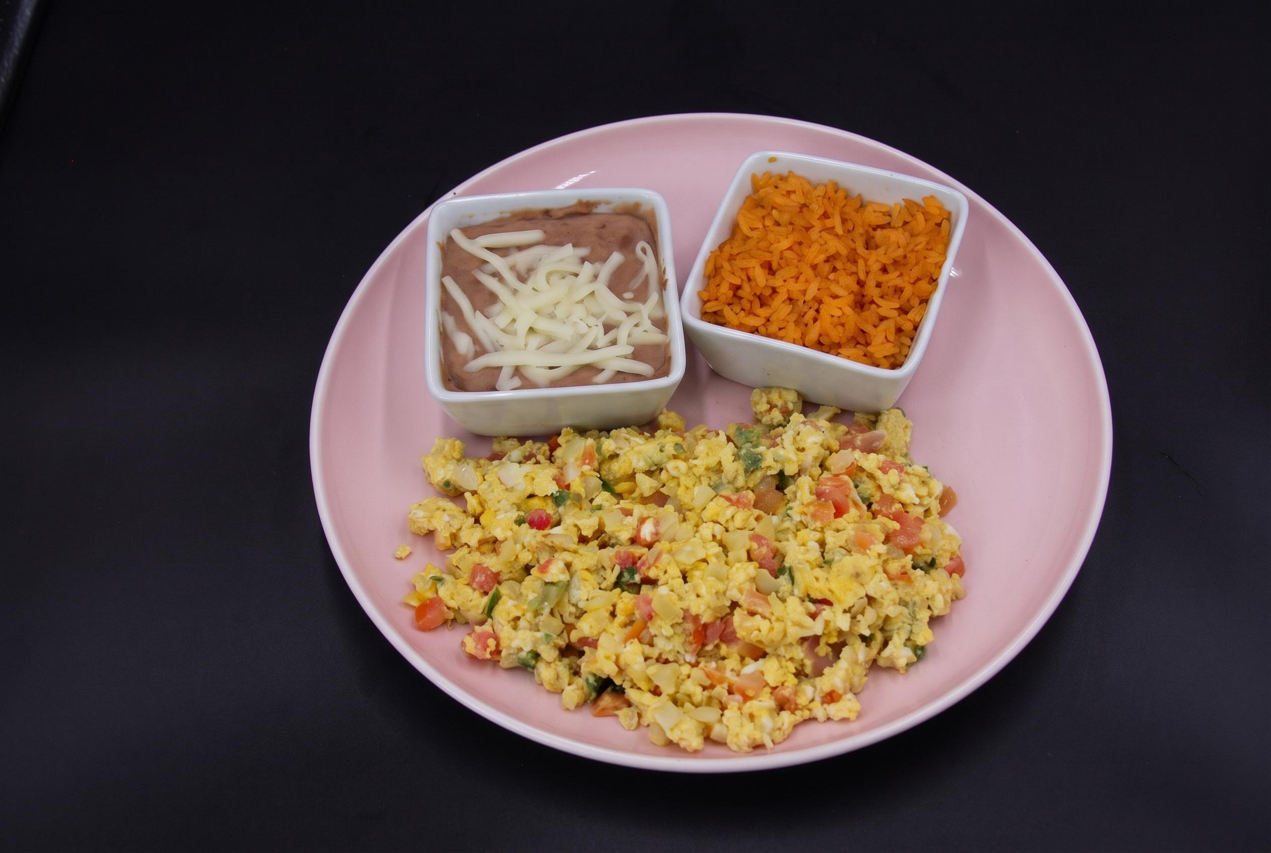 Mexican-Style Scrambled Eggs.