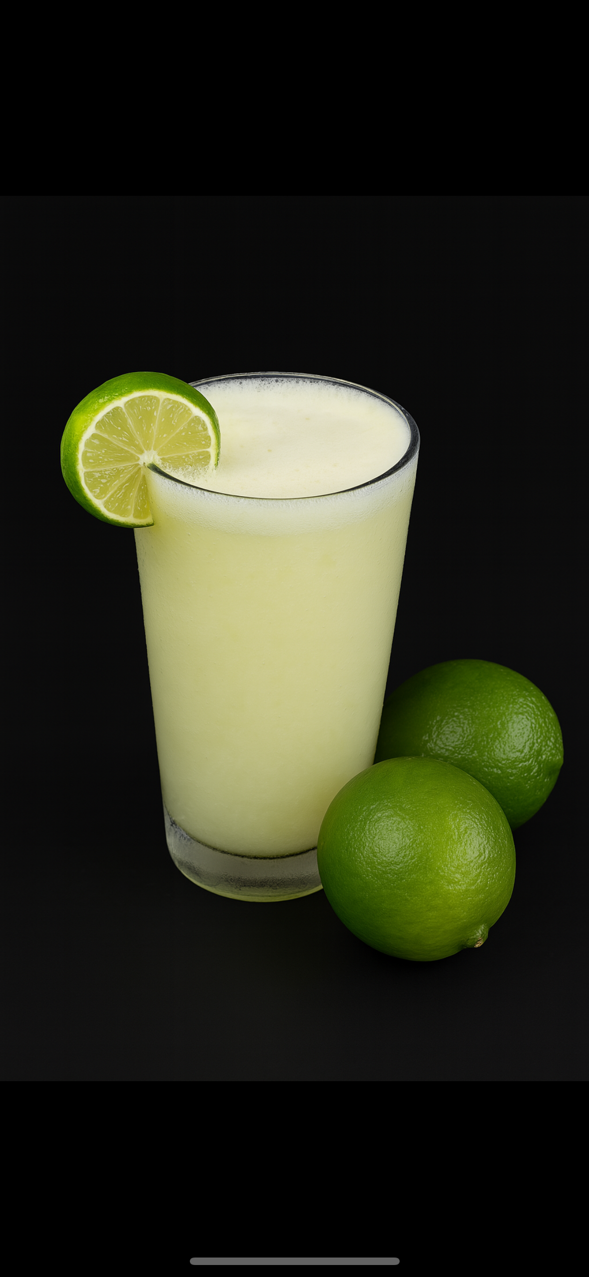 Agua de Limon.
