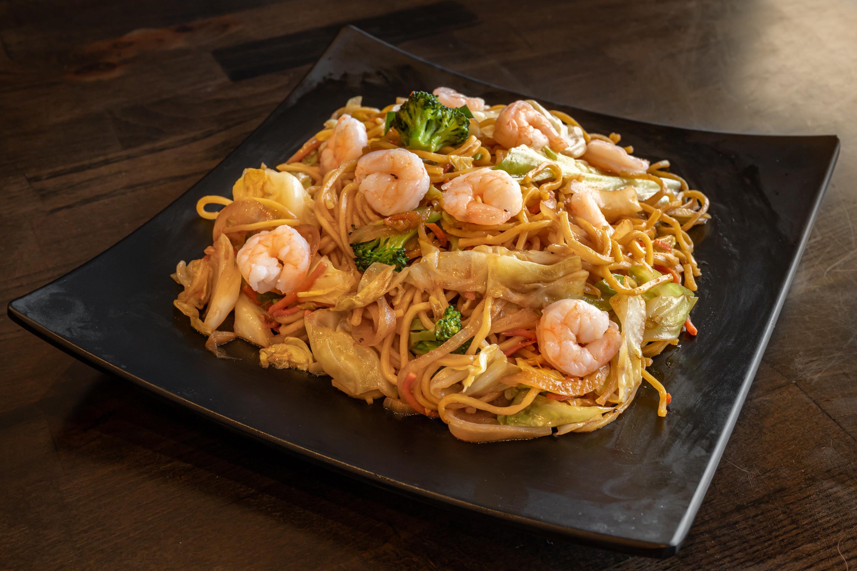 Shrimp Yakisoba.
