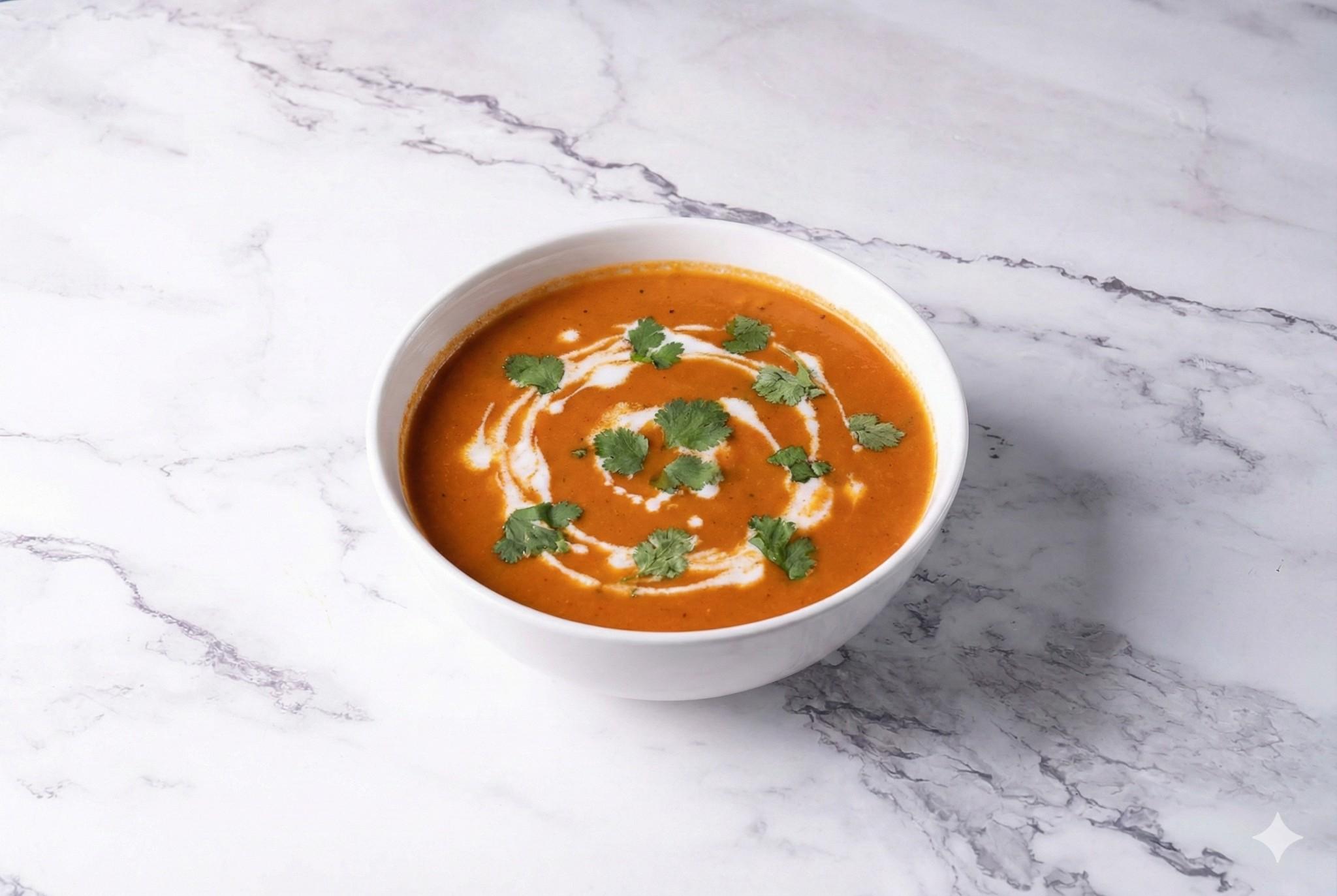 Coconut Tomato Soup.