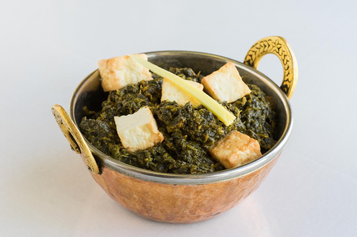 Palak Paneer.