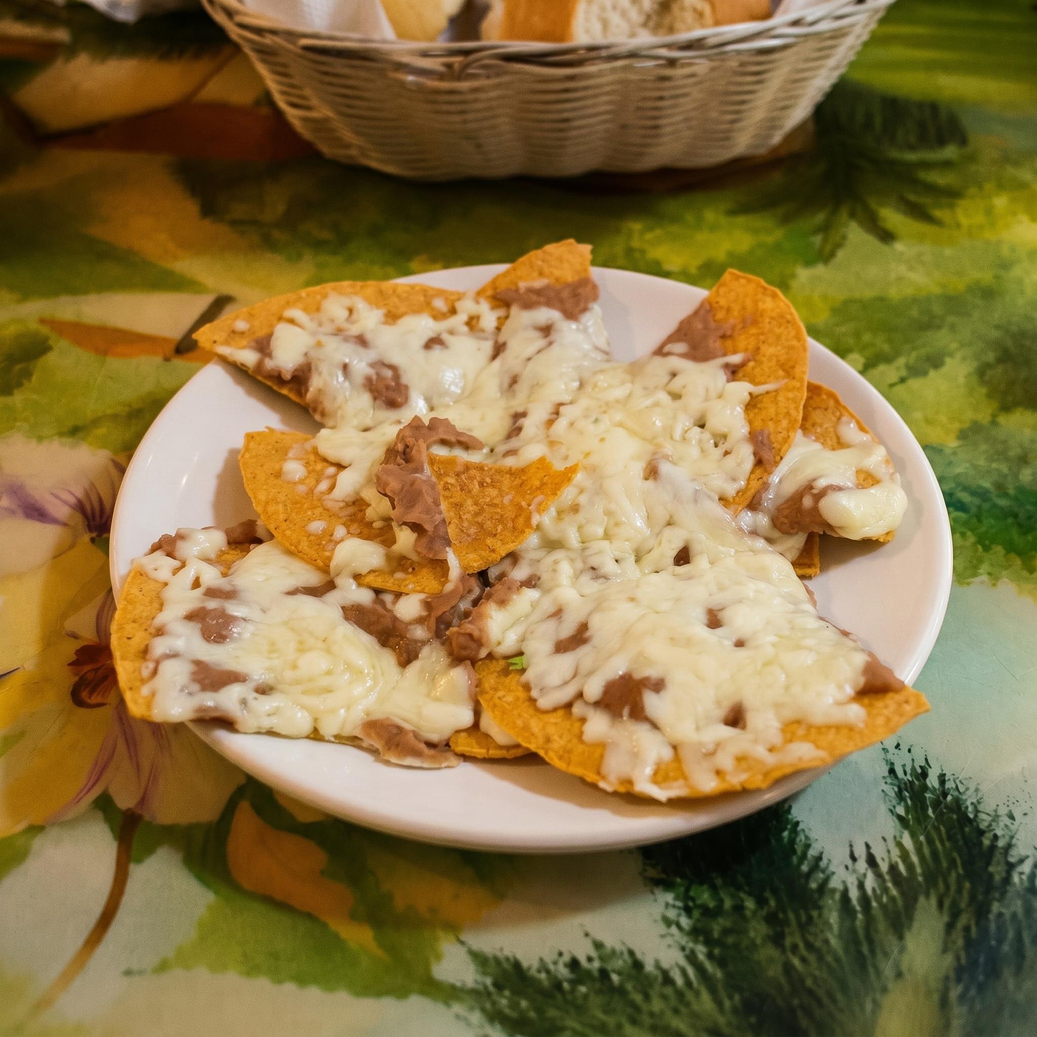 Nachos with Beans.