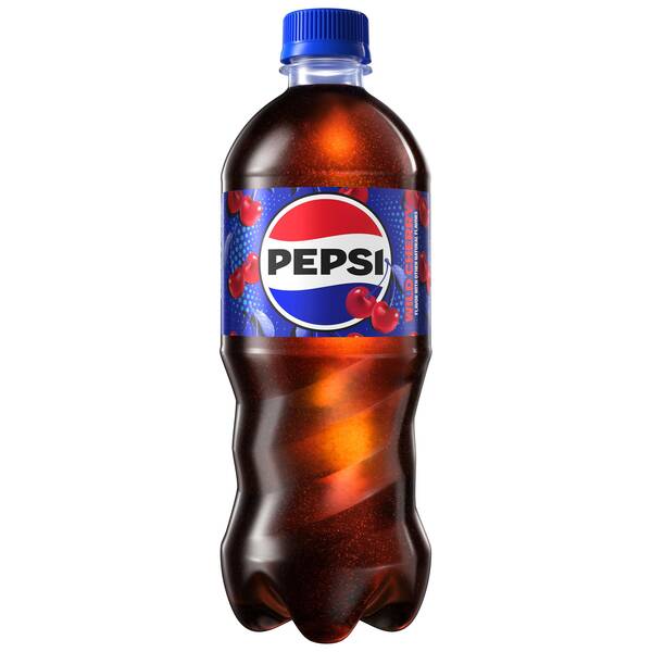 Bottle Pepsi Wild Cherry.