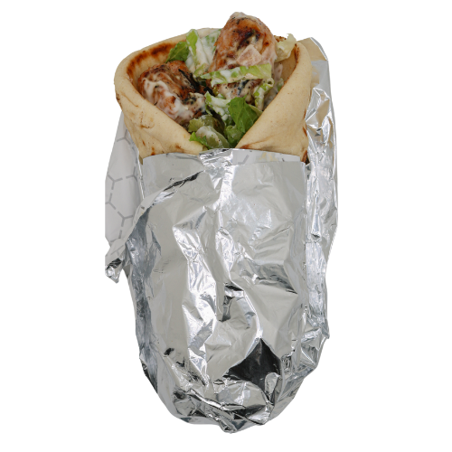 Chicken Kabab Wrap.
