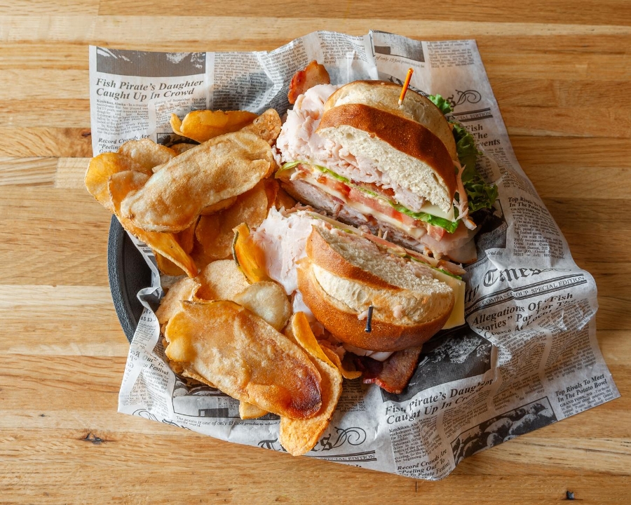 Turkey Pretzel Stacker.