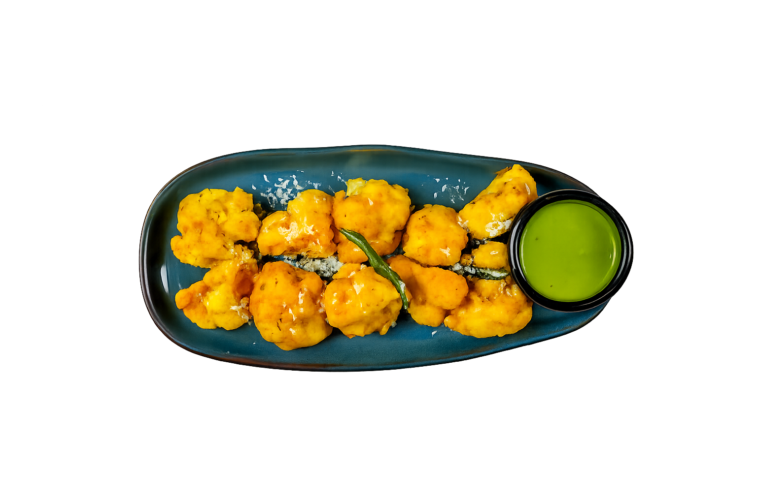 Malabar Cauliflower Fritters (vegan).