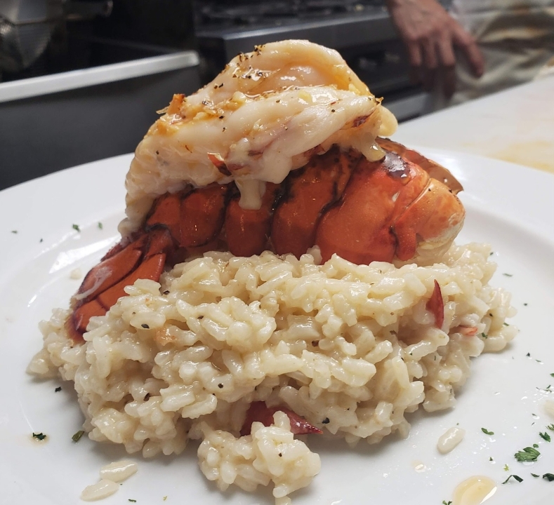 Lobster Tail Risotto.