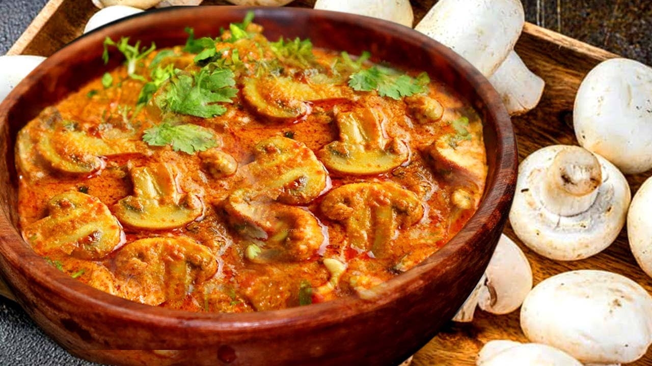 Karahi Gosh Curry - Mushroom.