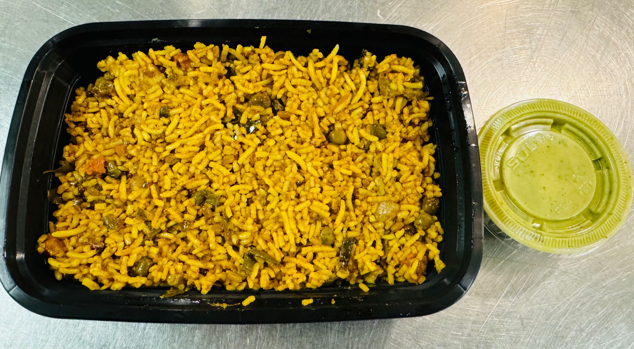 Vegan Mixed Vegetable Rice (Vangibath).