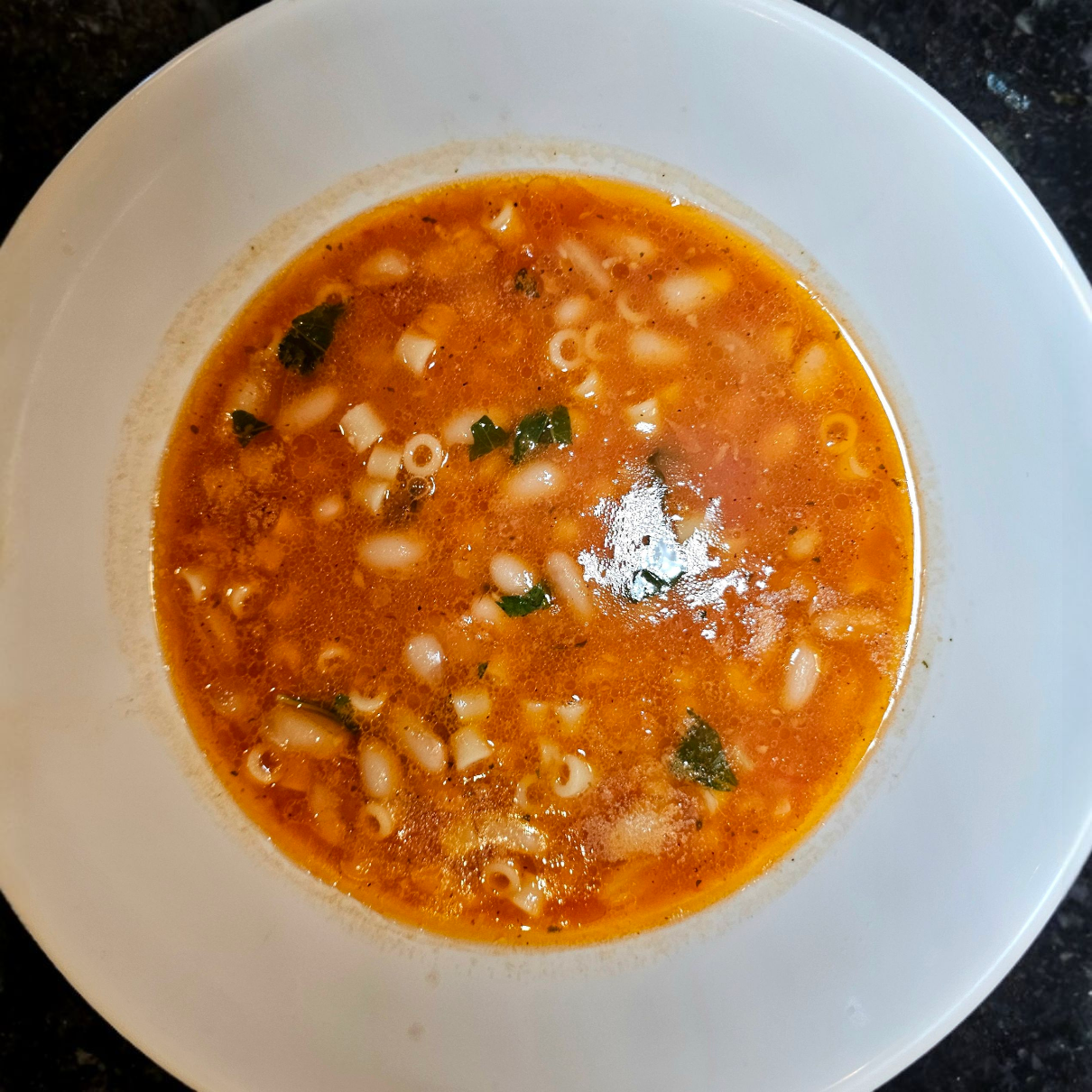 Pasta Fagioli.