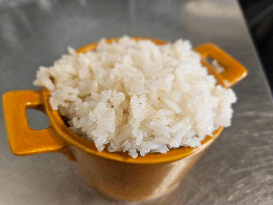 White Rice/Arroz Blanco.