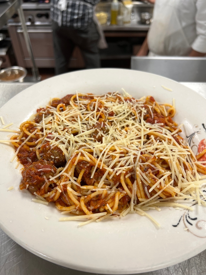 Spaghetti Marinara.
