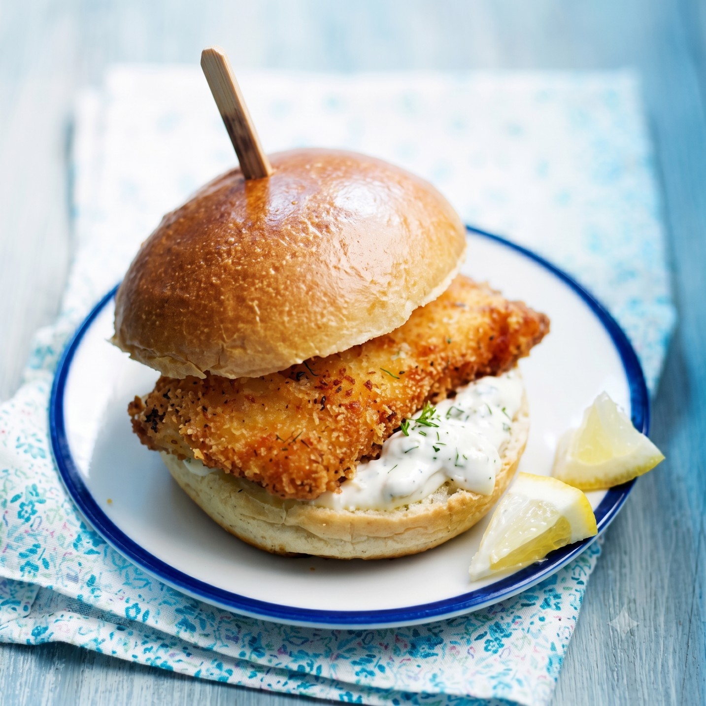 Krispy Fried Fish Sandwich Combo (2PC Fish).