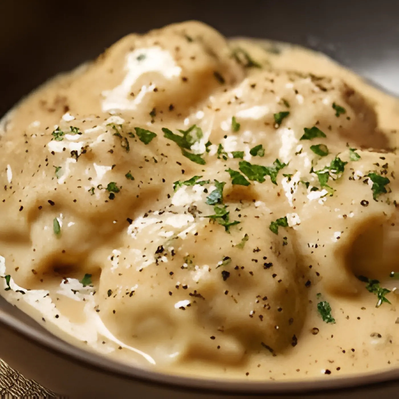 Pork & Garlic Parmesan Dumplings (6).