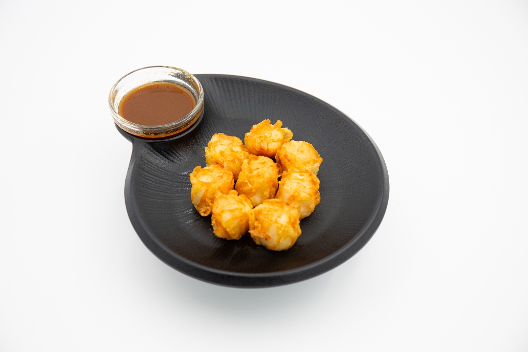 Fried Mini-shrimp Shumai.