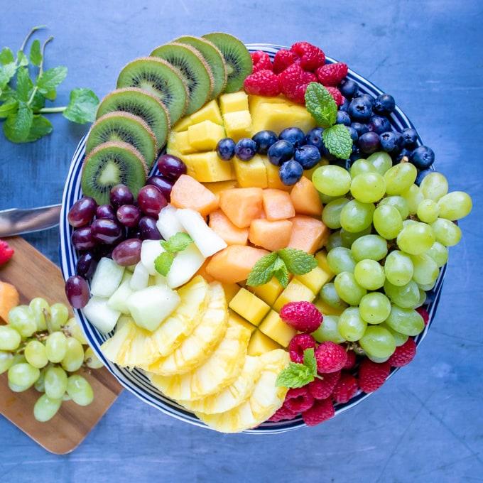 Fruit & Vegetable Tray.