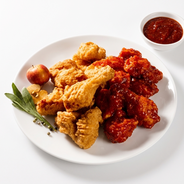 Whole Flavored Fried Chicken.