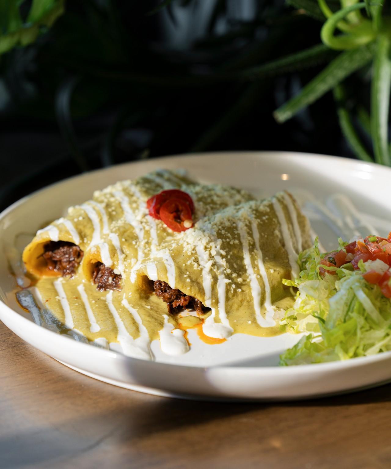 Beef Enchiladas.