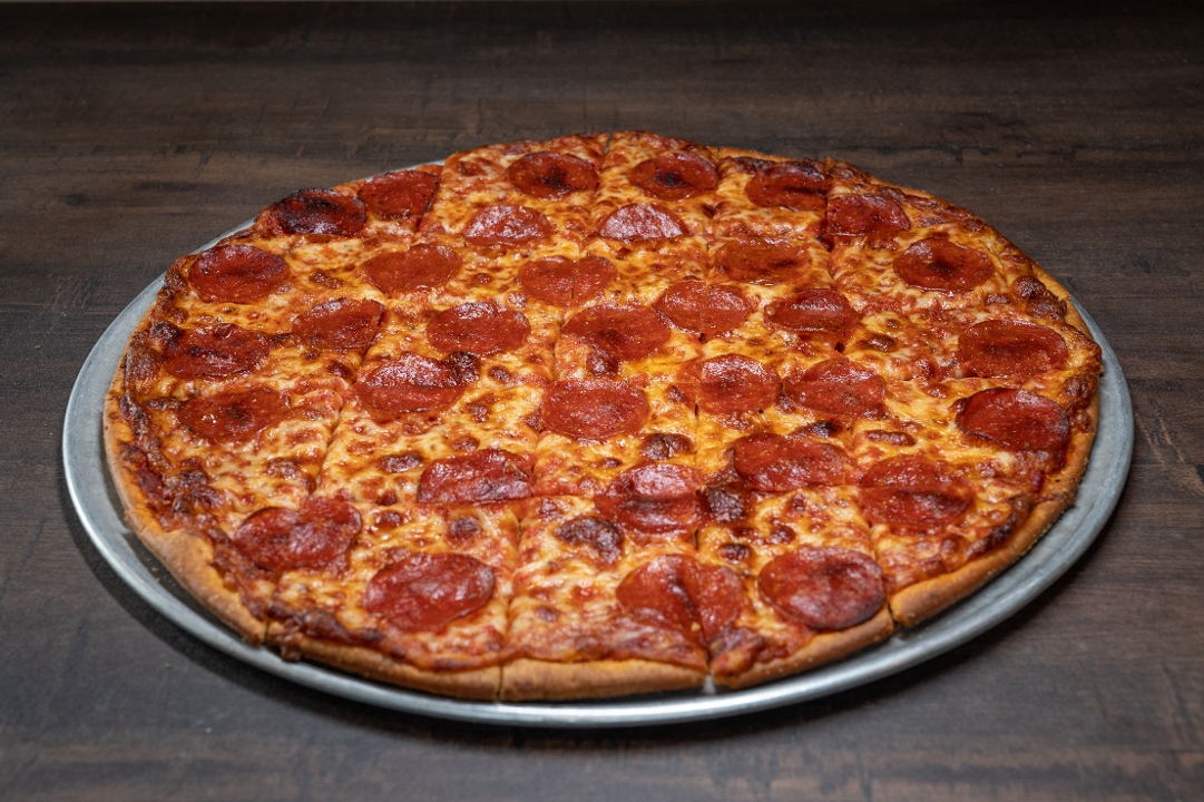 16" Tavern Style Thin Crust Pepperoni (Popular).