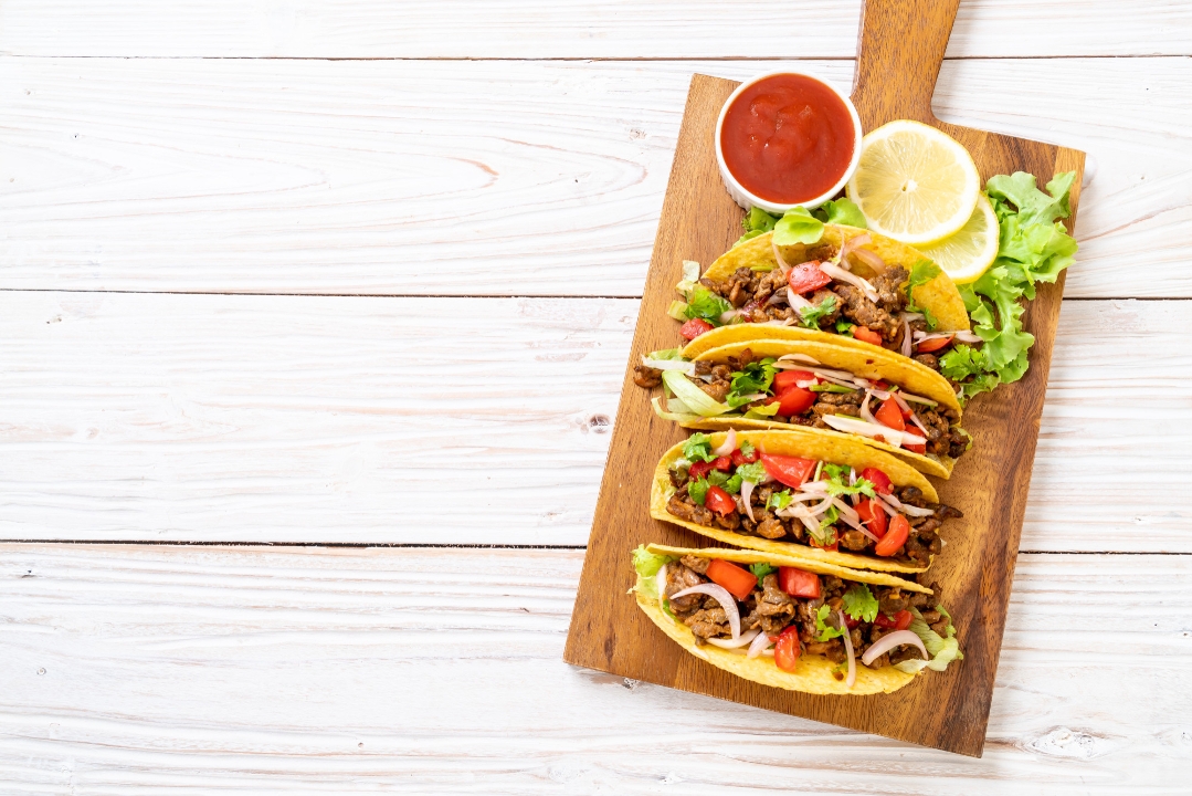 Chorizo Tacos.