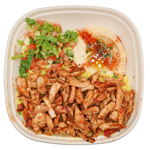 Chicken Shawarma Plate.