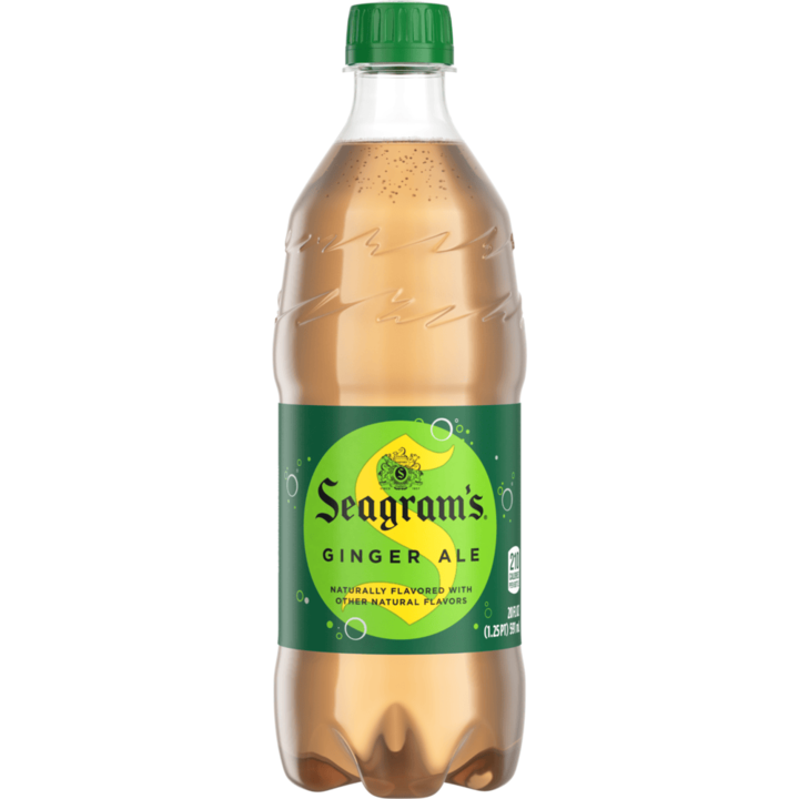 Seagram's Ginger Ale Plastic Bottle 20 fl oz.
