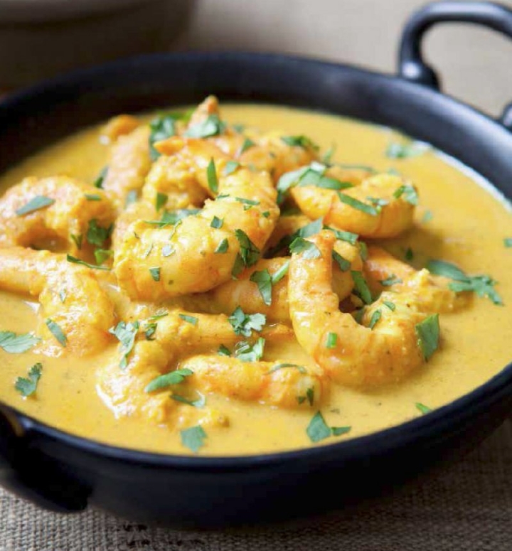 Shrimp Korma.