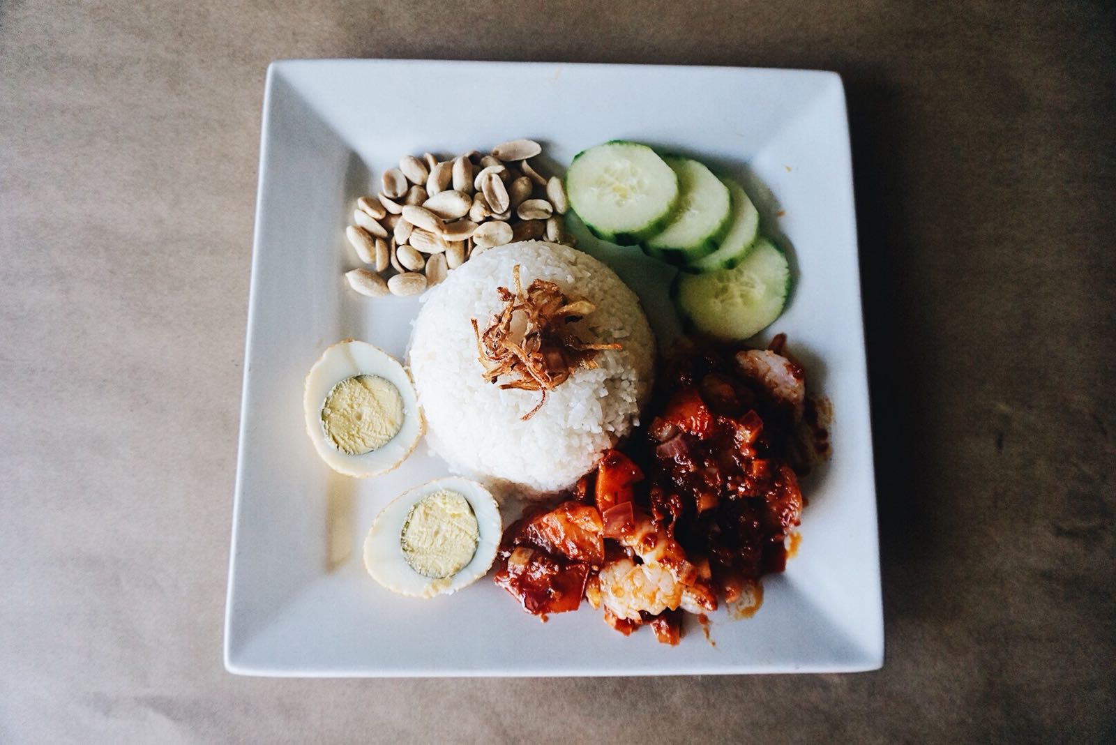 Meal Plan Nasi Lemak Rice.