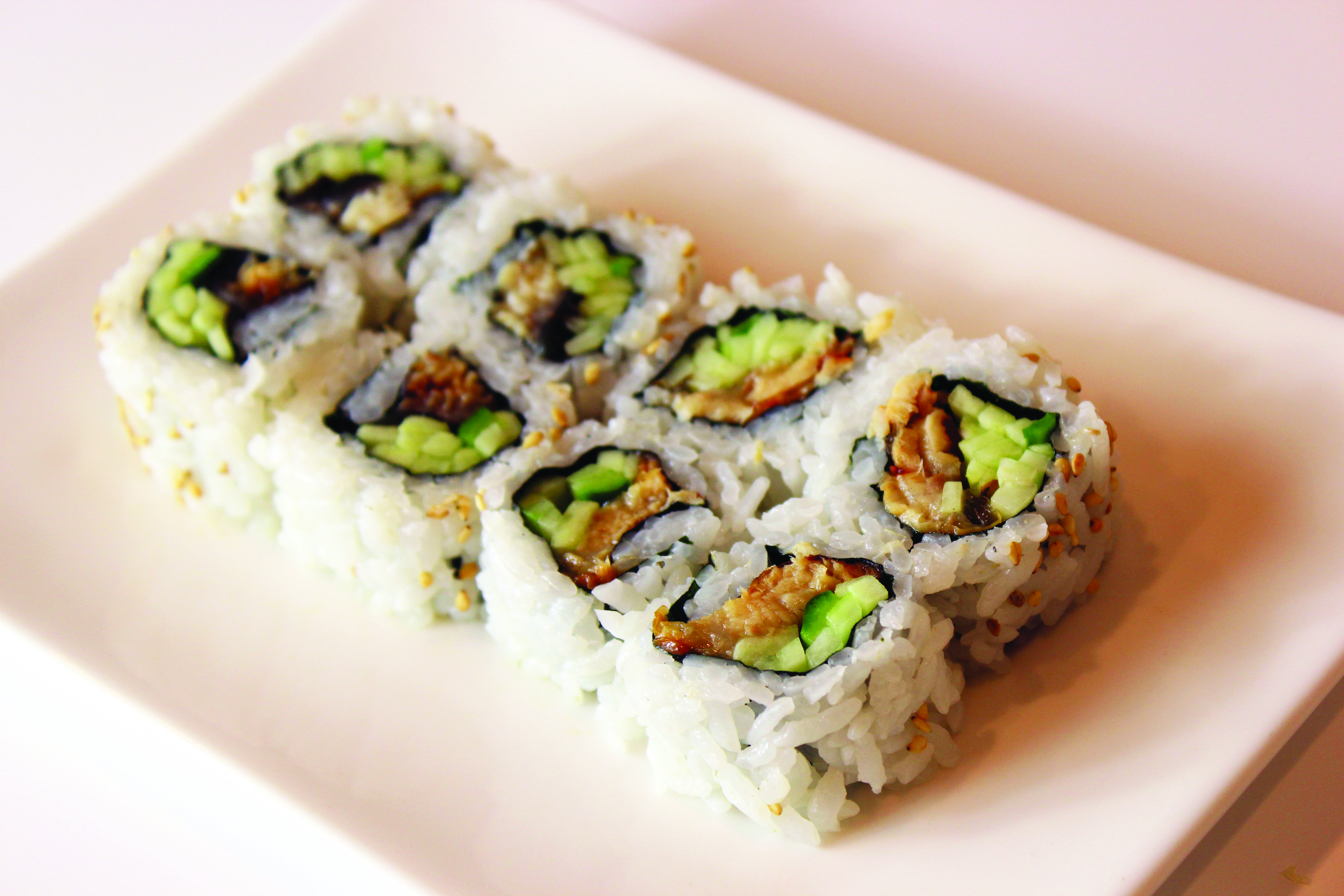 16. Eel & Cucumber.