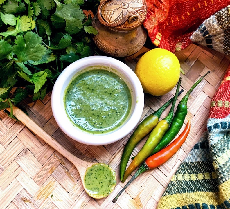 Cilantro Chutney (Vegan).