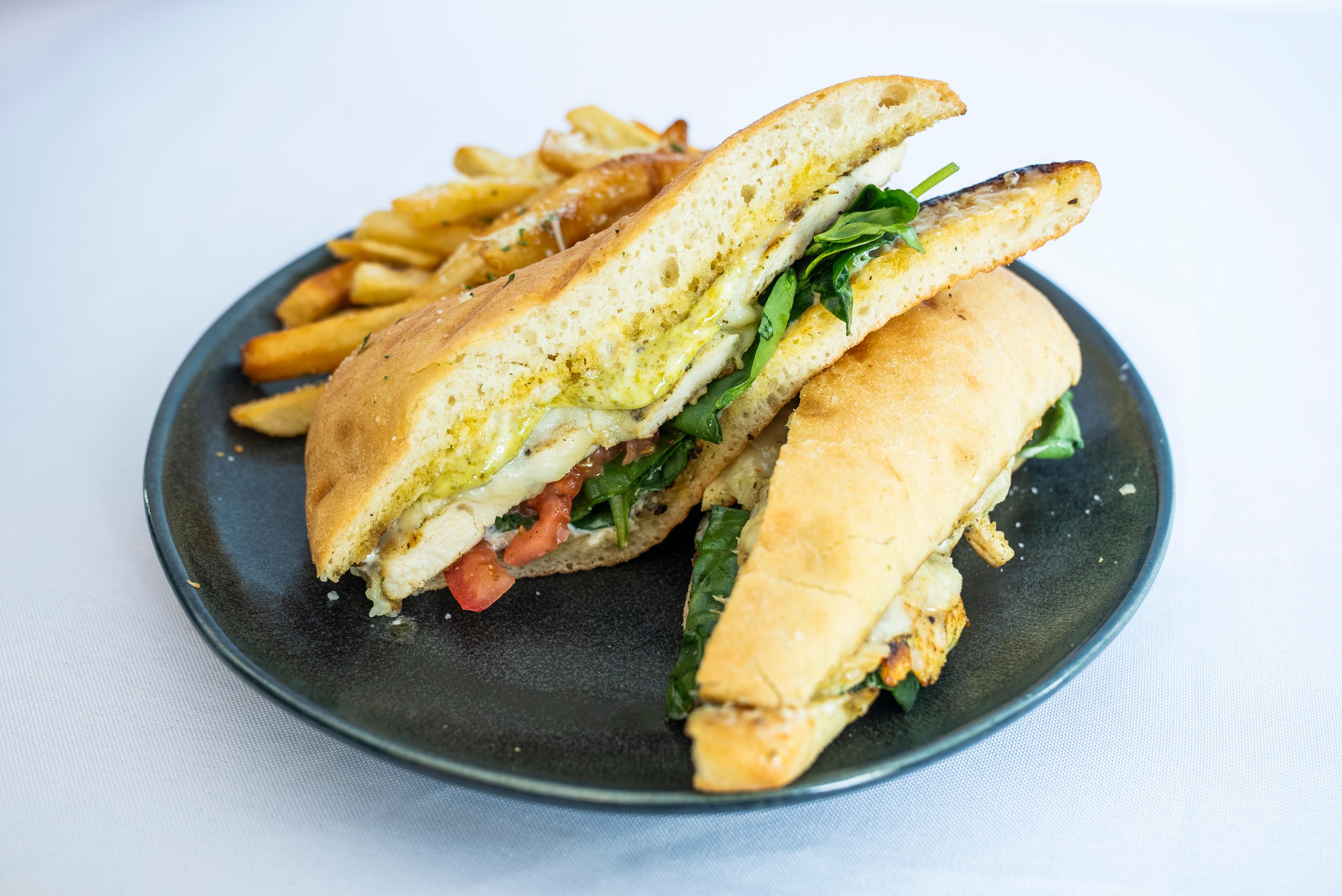Chicken Pesto Panini.