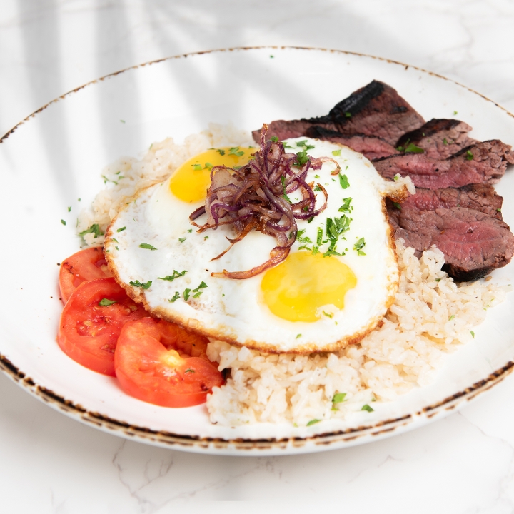 Steak & Eggs.