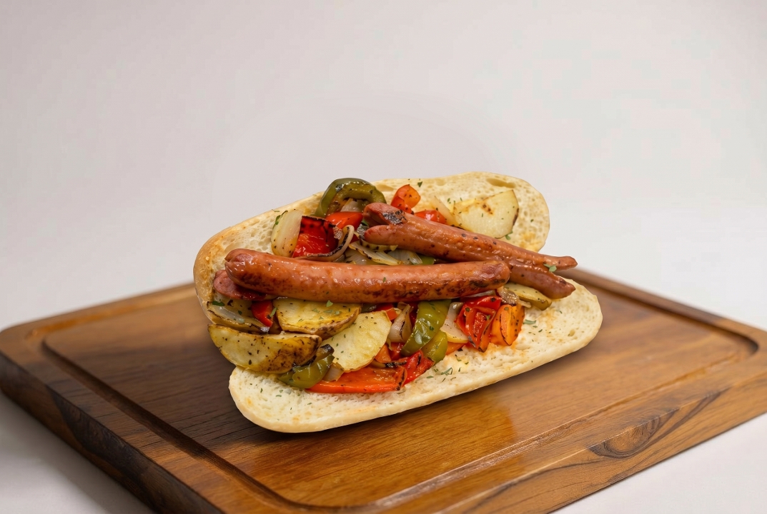 Italian Hot Dog.