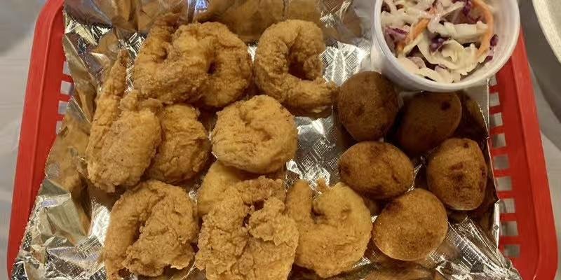 Fried Shrimp (10) Platter.