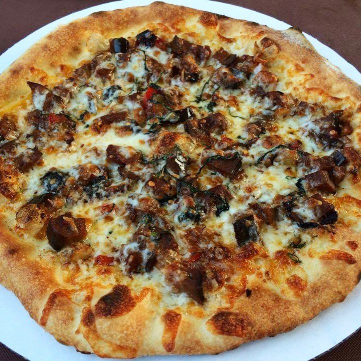 Caponata Pizza.