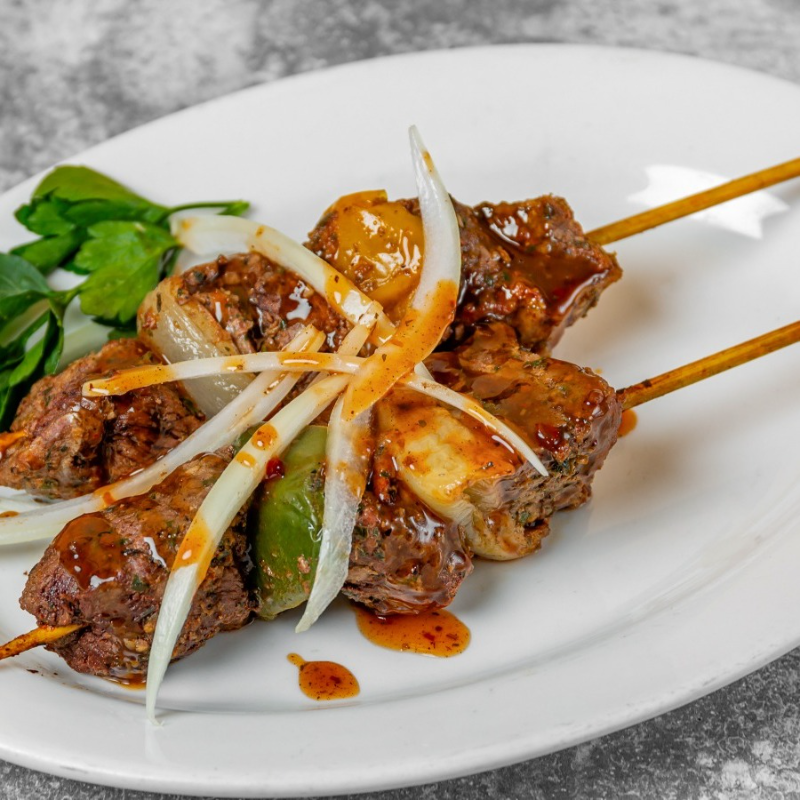 Beef Kabob.