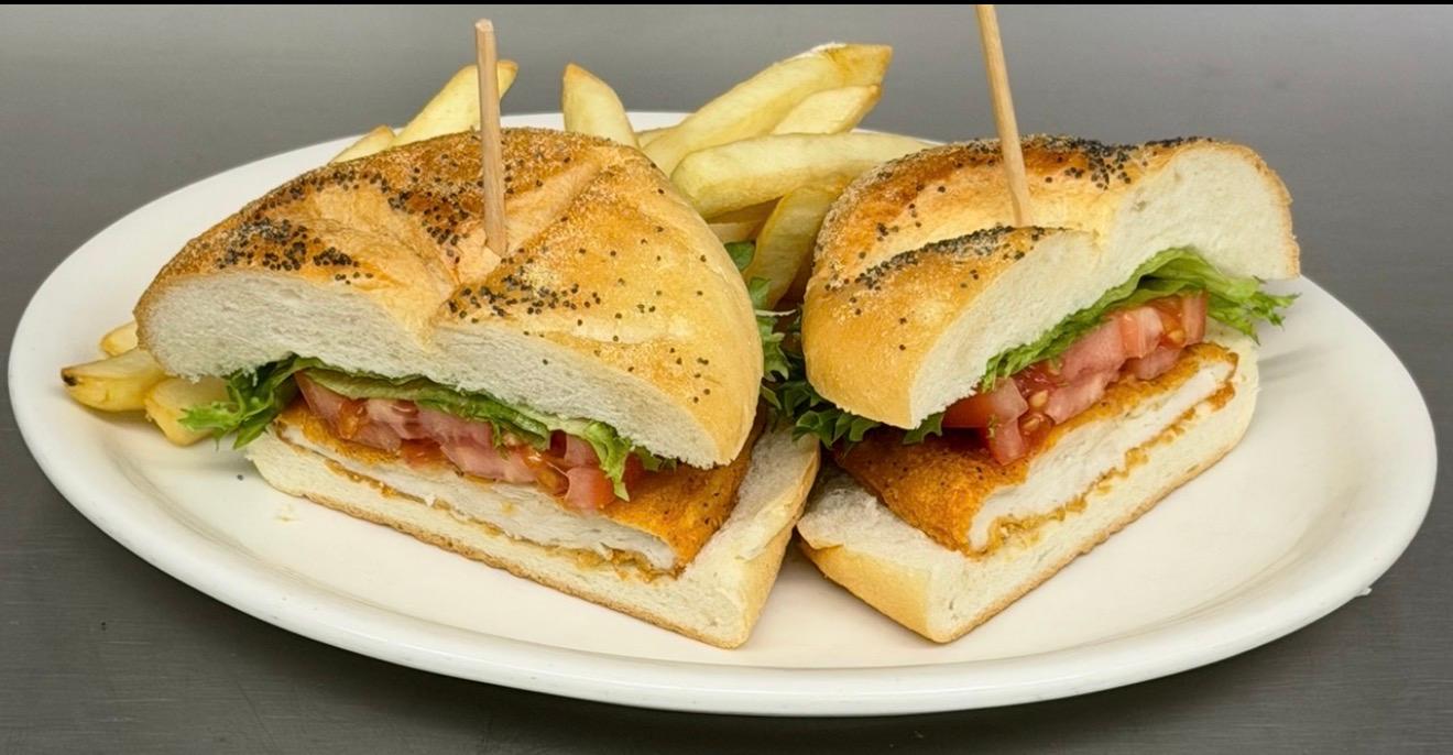 Chicken Cutlet Sandwich.