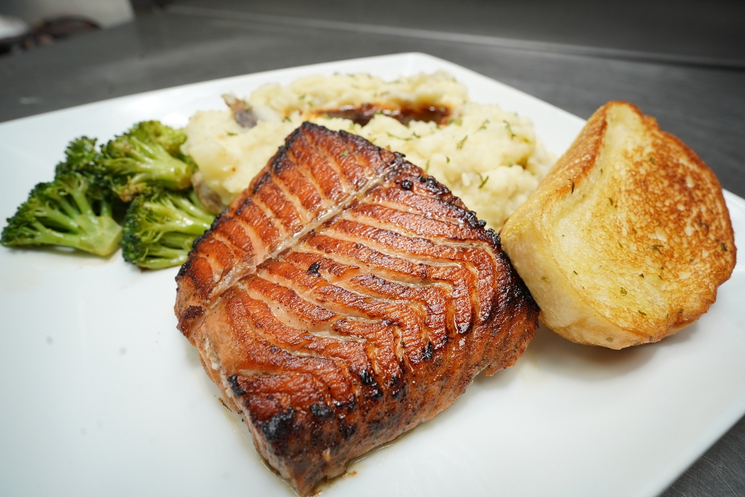 Classic Salmon dinner.