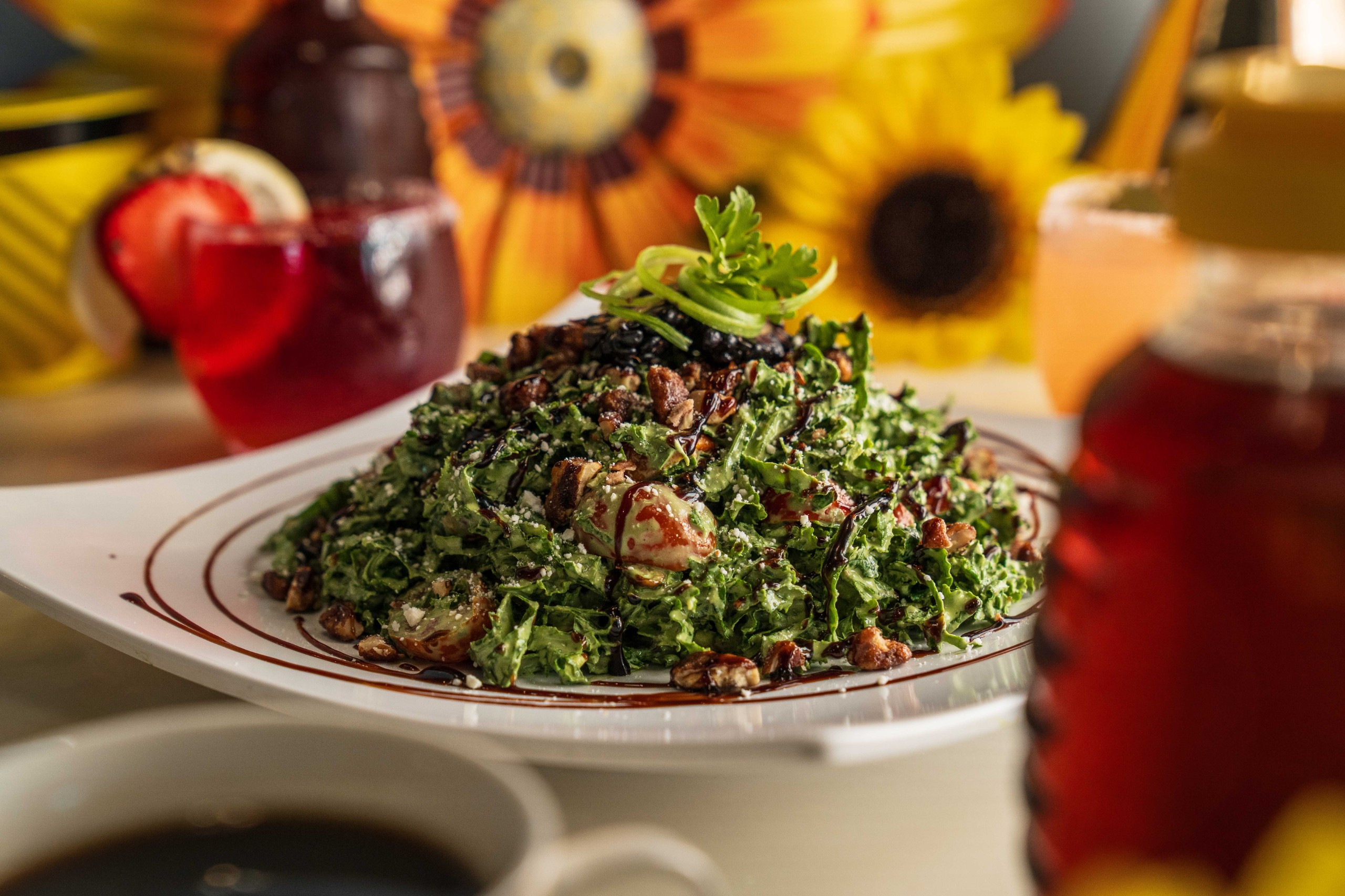 Queen Green Kale Salad.