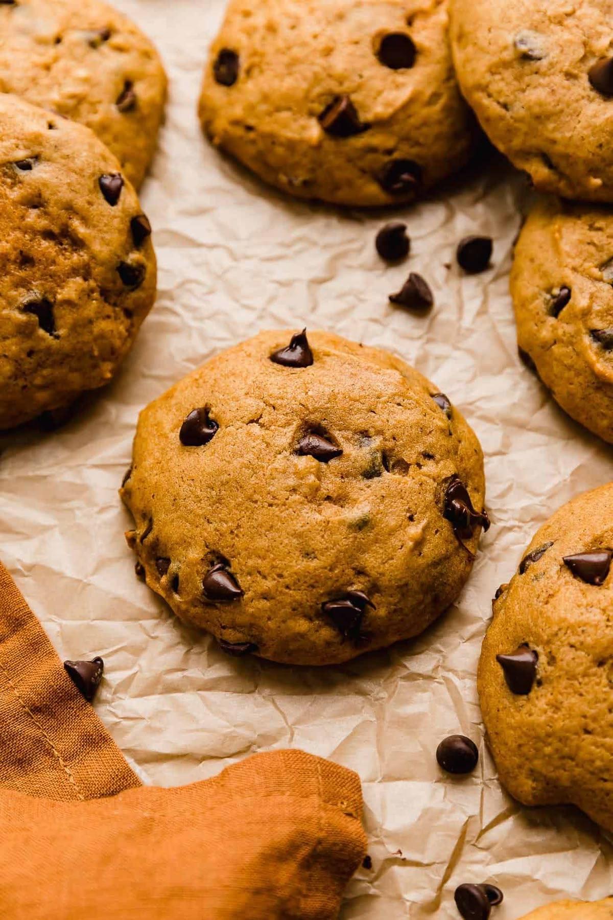 Pumpkin Choc-Chip Cookie GF.