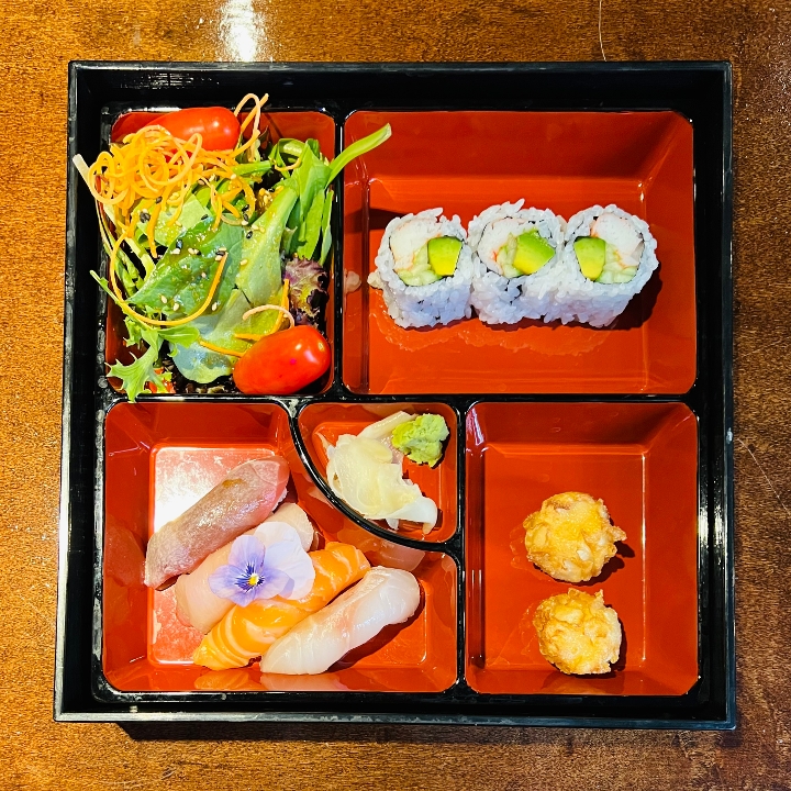 Box Nigiri or Sashimi.