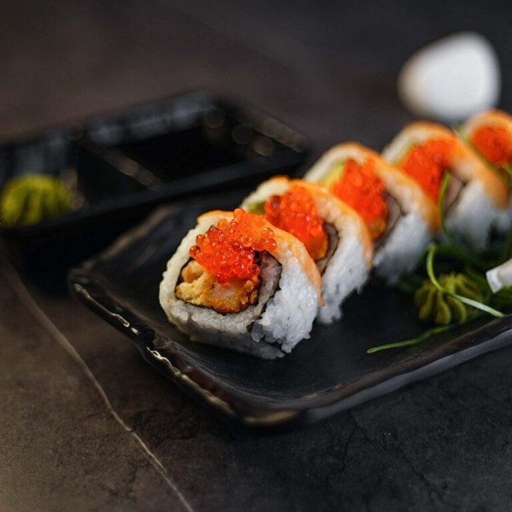 SPICY CRAB (KANI) ROLL.