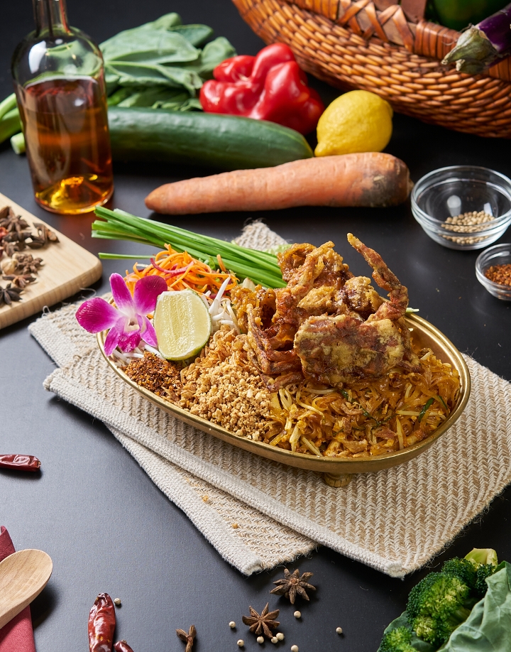 Pad Thai Soft Shell Crab.