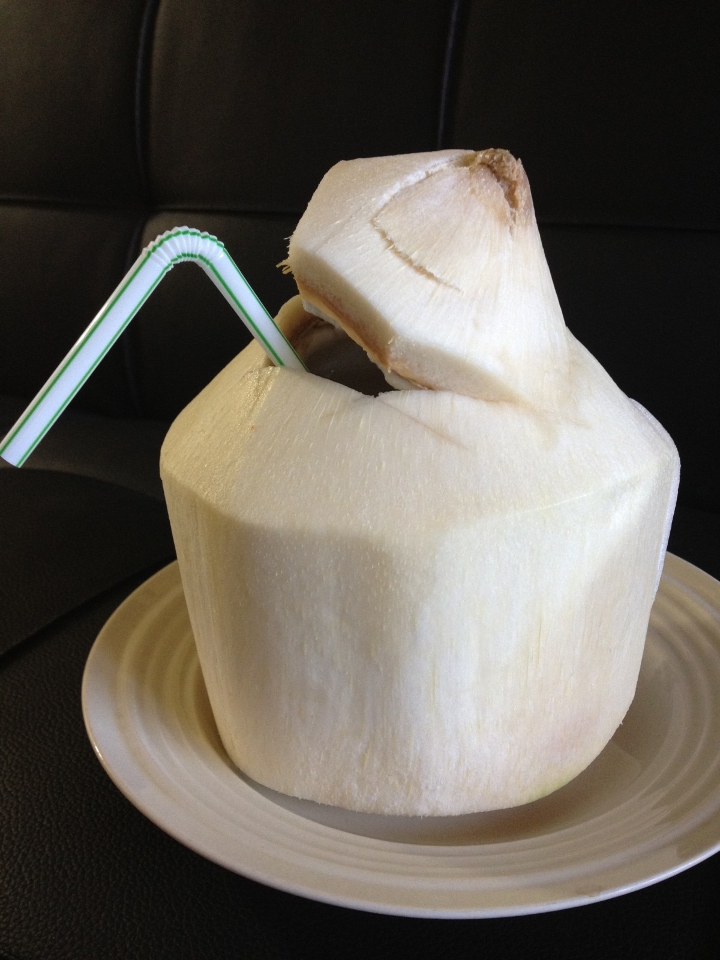 Fresh Young Coconut.