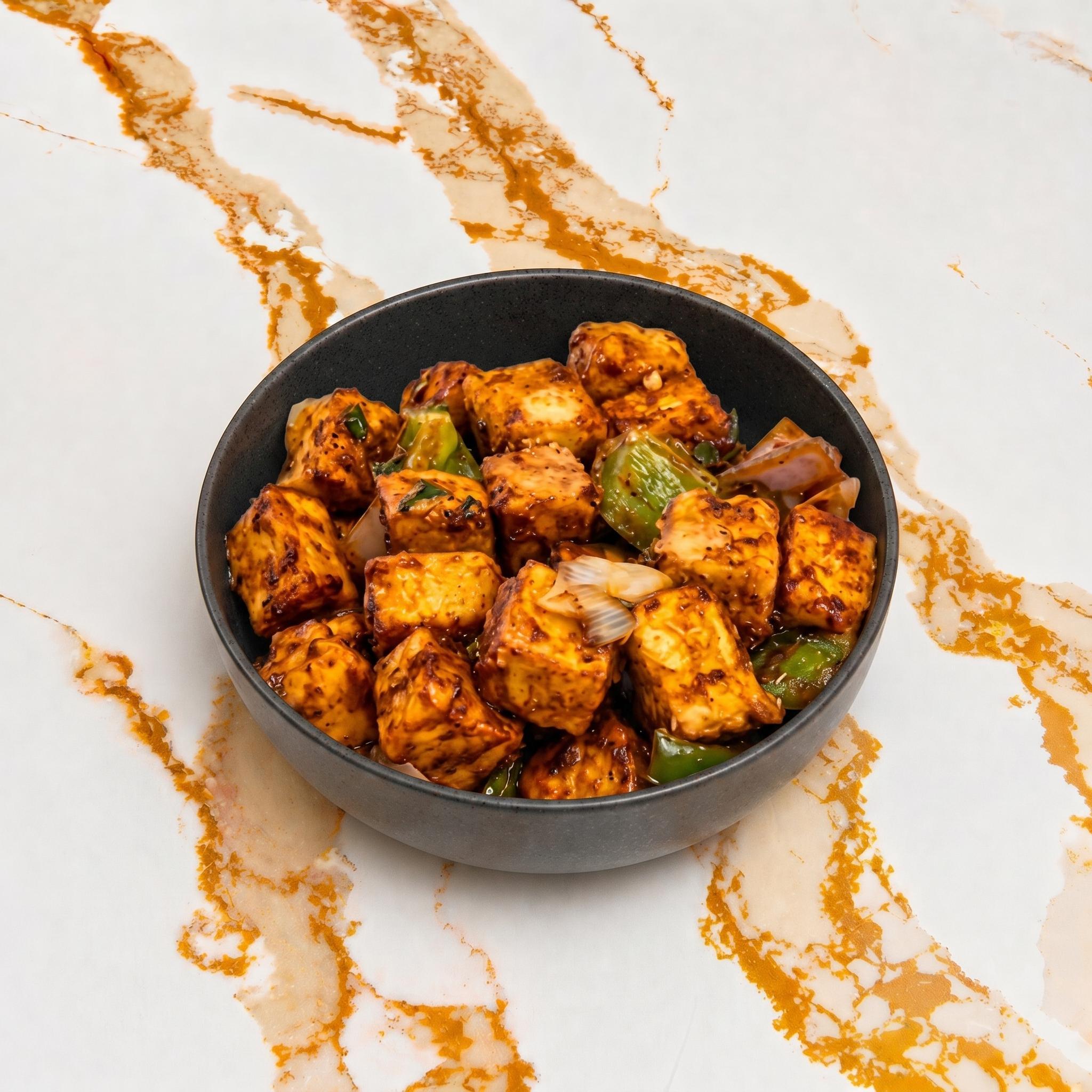 Chilli Paneer.